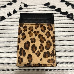 NWT J.CREW BIFOLD CARD WALLET